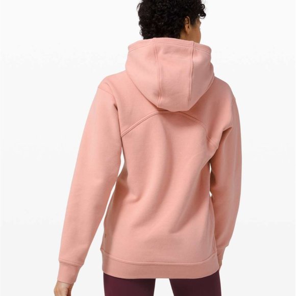LULULEMON All Yours Hoodie *Fleece Pink Pastel Size 2 - Picture 2 of 16